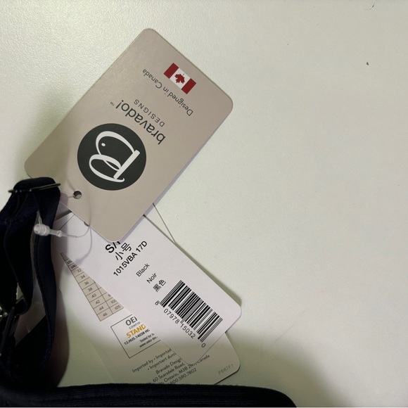 Lot of 2 NWT Bravado Designs Black Racerback Full Cup Nursing Bra S 32D-G 34D-G - Picture 6 of 10